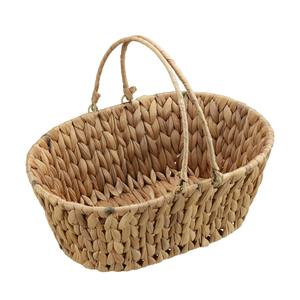 Handwoven <b>Wicker</b> <b>Basket</b> Set with Folding Handles Handmade Storage <b>Basket</b> Wholesale eco-friendly Made in Vietnam - Product Image 4