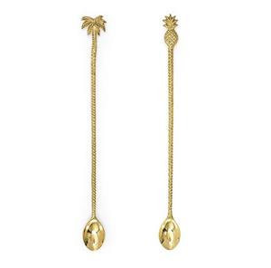 Hotel Cutlery Set Casted Gold <b>Spoon</b> Restaurant Utensil Wedding Cutlery - Product Image 2