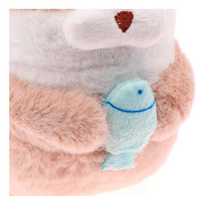 Porte-clés en peluche Otter, doux et mignon, cadeau pour enfants et bébés - Couleurs assorties - Product Image 2