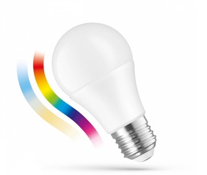 Lampada standard a LED intelligente dimmerabile RGB + CCT + intensità 8,5W 940Lm (Spectrum WOJ+14628) - Product Image 1