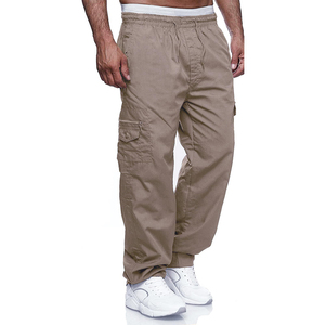 Pantalones Deportivos para Hombre al por Mayor, de Alta Calidad, Poliéster/Algodón, Estilo Casual, Bolsillos con Cremallera, Corte Holgado, Ecológicos, de Secado Rápido - Product Image 3