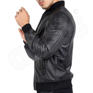 Nueva chaqueta de cuero de llegada para hombres en colores personalizados-Exportación desde Pakistán Chaqueta de espuma de diseño nuevo y de moda para hombres - Product Image 5
