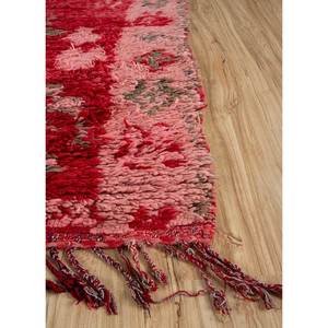 Tapis en laine noués à la main Nuray, motifs rectangulaires abstraits rouge-orange, pour la maison, le salon, le couloir, l'entrée - Pae-4571 9x12 - Product Image 4