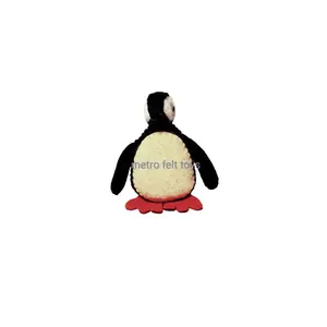 Fabrikant Handgemaakt Pinguïn Vilt Speelgoed Handgemaakt Voor Huisdecor Gebruik Door Exporteur Groothandel