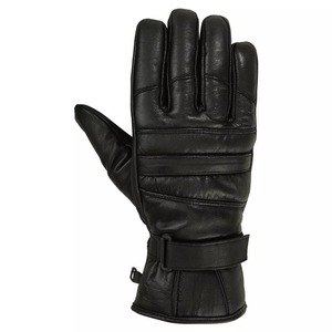 Guantes de cuero de PU sin dedos para hombre y mujer, guante deportivo de medio dedo para exteriores, negro, uso diario, invierno, al máximo - Product Image 6