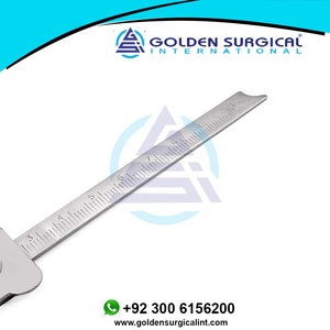 Calibre dentaire en métal, acier inoxydable, instruments de laboratoire, jauge orthodontique dentaire, instruments endodontiques - Product Image 4