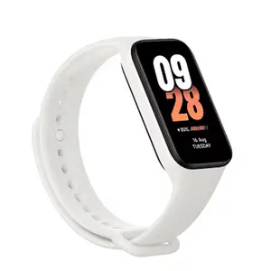 Versi Global 1.47 "layar Xiaomi Smart Band 8 aktif 5ATM tahan air 50 + mode olahraga Mi Band 8 Monitor denyut jantung aktif