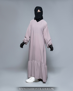 Vente en gros de luxe style Dubaï silhouette droite Abaya modeste robe de soirée avec 100% polyester pour les femmes musulmanes à la mode - Product Image 6