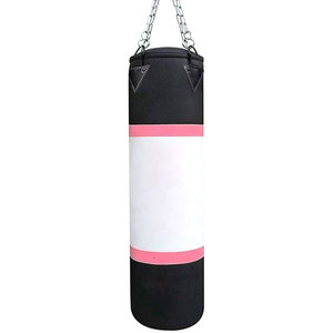 Equipo de Boxeo Profesional, Sacos de Boxeo Pesados con Base, Personalizados, de Cuero, Rellenables con Agua/arena, Altura Ajustable, Ecológicos - Product Image 1