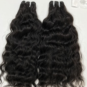 Extensions de cheveux humains 100% Remy cambodgien, vague naturelle, longueur 8-30 pouces, couleur noire naturelle, closure, BEST SELLING MX Hair - Product Image 6