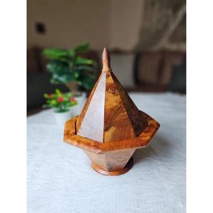 Artisanat en bois de thuya marocain de luxe, fait main, en racine de thuya naturelle, décoration traditionnelle marocaine pour la maison, cadeau - Product Image 1
