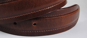 Hebilla de Acero para Hombre, de Cuero Sólido, 3.5cm de Ancho, Acabado Elegante, Hebilla de Pasador, Longitud Ajustable, Accesorio para Atuendos Formales y de Oficina - Product Image 2