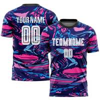 Ensemble de maillots de sport d'entraînement de football pour hommes de haute qualité, personnalisés, pour l'extérieur, vente en gros, avec logo de marque