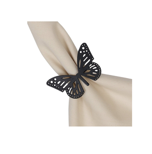 Anneaux de serviette en métal décoratifs de qualité supérieure, fournisseur en gros pour hôtels, restaurants et décorations de mariage - Product Image 3