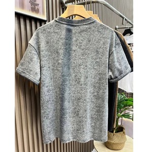 เสื้อยืดแขนสั้นพิมพ์ลายมอเตอร์ไซต์สำหรับผู้ชายเสื้อยืดผู้ชายแนวอเมริกันคอกลมทรงหลวมเสื้ออเนกประสงค์แฟชั่นสำหรับฤดูร้อน2023