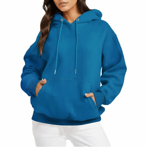 Fabricante y Proveedor OEM de Sudaderas con Capucha para Mujer, Sudadera con Capucha Estampada 100% Algodón para Mujer, Logotipo Frontal, Venta al Por Mayor - Product Image 1