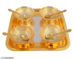 Designer Brass Fruit <b>Bowl</b> Handcrafted Decorative <b>Metal</b> <b>Bowl</b> for Home Table Centerpiece and Wedding Gift - Product Image 5