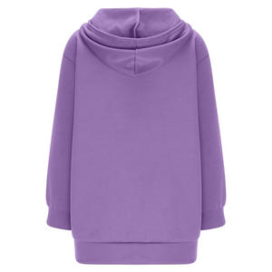 Sudadera con capucha y cremallera de diseño personalizado para mujer, proveedor OEM con logotipo de tela transpirable y opciones de etiqueta privada - Product Image 3