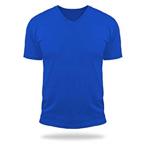 Camisetas de algodón 100% para hombre, patrón de letras, transpirable, de secado rápido, con cuello en V, ajuste Regular, tela de punto cómoda - Product Image 2
