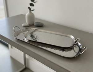 High Quality Modern Metal Wedding Cookie <b>Stand</b> <b>Cake</b> <b>Dome</b> Bowls Trays with Floral Pattern Stainless Steel Tier <b>Stand</b> - Product Image 5