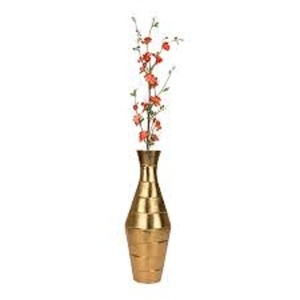 <b>Gold</b> Finished Flower <b>Vase</b> Table Top Decoration Living Room Flower Metal <b>Vase</b> Traditional Metal Flower <b>Vase</b> - Product Image 6