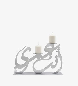 Bougeoir en métal pour la maison, l'hôtel et la décoration de table Chandelier en métal au design antique de haute qualité - Product Image 4