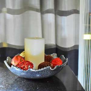 Cuencos para servir frutas de Metal negro al por mayor, diseño de arrecife de coral crudo moderno decorativo, cuenco de cocina nórdico para decoración del hogar de lujo - Product Image 6