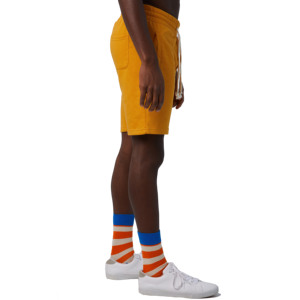 กางเกงสเวตเตอร์ขาสั้นผ้าฝ้ายลำลองสำหรับผู้ชายเอวปานกลางระบายอากาศได้ดีสวมใส่สบายทนทาน - Product Image 2