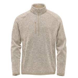 Sweat-shirt à demi-zip de haute qualité pour homme, mode, broderie, pull en tricot, sweat-shirt décontracté en polaire technique pour homme - Product Image 5