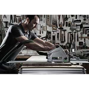 Sierra Circular de Inmersión Eléctrica y a Batería de 1200W y 55mm para Trabajos en Madera, para Uso Industrial y Bricolaje - Product Image 1