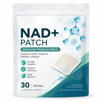 Patch transdermique NAD+ pour le bien-être, doux pour la peau, hypoallergénique, respirant, fabricant OEM ODM