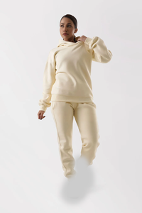 Sudadera con capucha extragrande de calidad superior y pantalones para correr La comodidad cumple con la sostenibilidad Perfecta para atuendos Casuales - Product Image 2