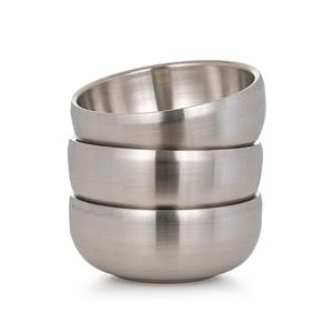 Tazón de Lujo Único, Moderno, de Acero Inoxidable, Ecológico y Lavable para Decoración de Mesa en el Hogar y Restaurantes - Product Image 5