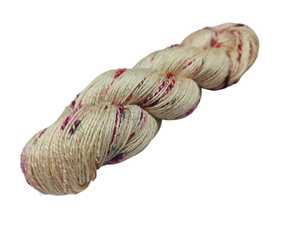 Hilo de seda pura indio Maharaja personalizado OEM Hank Core hilado ecológico tejido a mano bordado fuerte suave Grado Superior - Product Image 6