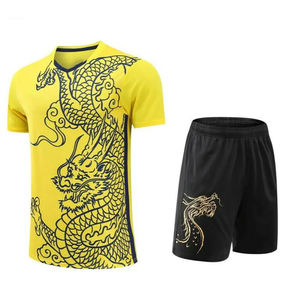 Ensemble d'uniformes de l'équipe de tennis pour hommes imprimés sur mesure, maillot et short de sport confortables, y compris le kit de vêtements de tennis - Product Image 6