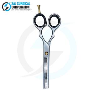 Tijeras de adelgazamiento de peluquero tradicionales Diseño atemporal de acero japonés de 32 dientes para adelgazamiento del cabello profesional - Product Image 3