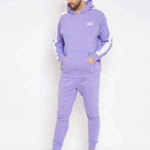 2025 logotipo personalizado 100% algodón gimnasio entrenamiento chándales 2 piezas de alta calidad a granel Jogger invierno de talla grande impreso Technics con capucha - Product Image 1