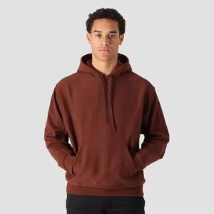 MOQ bajo Hombres Sudadera con capucha personalizada Color liso Logotipo personalizado Diseño superior en blanco Ropa casual Hombres Sudaderas con capucha con logotipo bordado desgastado - Product Image 6