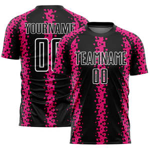 เสื้อฟุตบอลคุณภาพสูง น้ำหนักเบา แห้งเร็ว ระบายอากาศได้ดี รับสกรีนโลโก้ ชุดทีมฟุตบอล ชุดแข่งขันสโมสร ลีก OEM 100% - Product Image 3