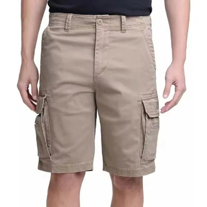 Short cargo de travail décontracté 100% coton pour hommes OEM Offre Spéciale Short cargo à boutons personnalisés - Product Image 5