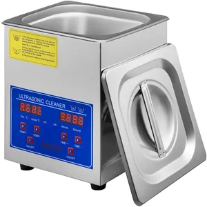 เครื่องทำความสะอาดอัลตราโซนิก VEVOR 60W พร้อมฮีตเตอร์และตัวตั้งเวลา สำหรับใช้ในบ้านและรถยนต์ - Product Image 1