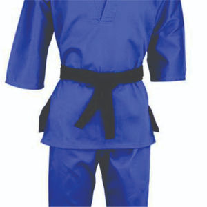 Conjunto de uniforme de Taekwondo duradero y cómodo de alta calidad Producto superior para entrenamiento de lucha Hecho en Pakistán OEM ODM disponible - Product Image 4