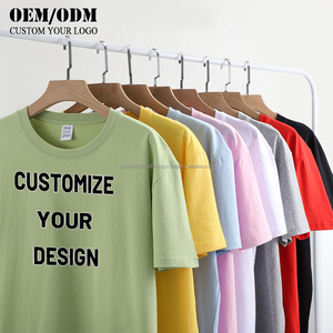 Proveedor de camisetas camiseta personalizada boxy fit camiseta en blanco algodón overs Camiseta Hombre Ropa imprimir camiseta para hombres - Product Image 3