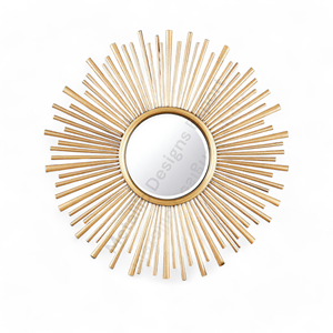 กระจกเหล็กติดผนังตกแต่งห้องนอนตกแต่งบ้านกระจกตกแต่งบริสุทธ์ - Product Image 1