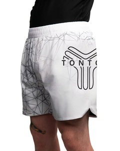 Grappling <b>Shorts</b> <b>Elastic</b> <b>Waist</b> Custom Heat-Transfer Printing Customized Fabric 240g No-Gi Hot Selling Tie Lace Solid 100% Cotton - Product Image 2