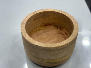 Tienda japonesa para el mejor tazón de madera para servir en línea de la mejor marca en la India Explore nuestro tazón de madera vintage tradicional para servir - Product Image 3