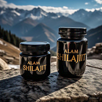 Résine liquide de Shilajit de l'Himalaya 100 % pure séchée au soleil, certifiée HACCP, 50 g, acide fulvique, soutien immunitaire et énergétique pour adultes, personnalisable