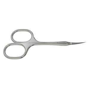 Ciseaux à cuticules de haute qualité lame incurvée Fine pointe pointue en acier inoxydable manucure beauté ciseaux de soin des ongles pour la beauté - Product Image 3