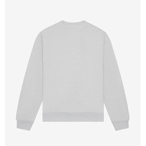 Homme Femme Gris Automne et Hiver Coton Grande Taille Lettre Imprimée Manches Longues Col Ras du Cou Sweatshirt - Product Image 2