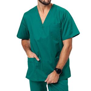 Trajes de enfermera de alta calidad Premium Scrub uniformes médicos de hospital hechos de algodón poliéster Spandex para venta al por mayor 2026 HI - Product Image 2